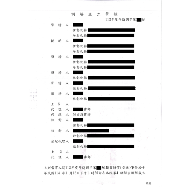 重大車禍事故損害賠償成功爭取高額調解金.png